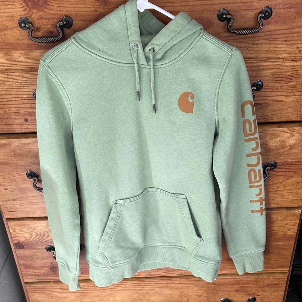Carhartt Sage Green Hoodie